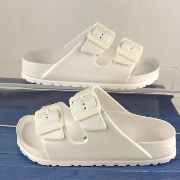 girls double buckle sandals
